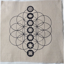 Load image into Gallery viewer, Seven Chakra Balancing Crystal Grid Kit
