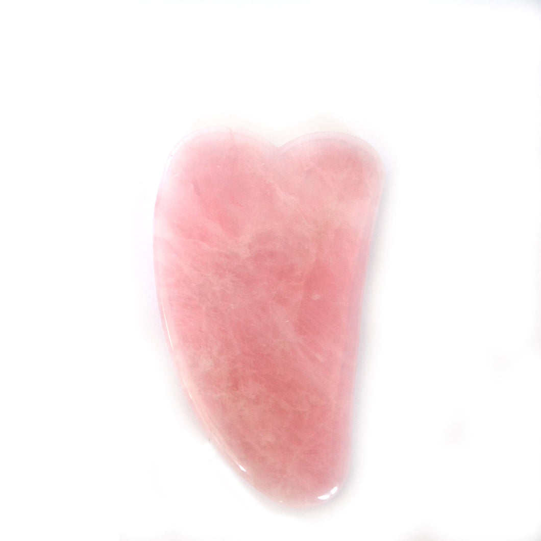 Gua Sha Massage Tool - Rose Quartz