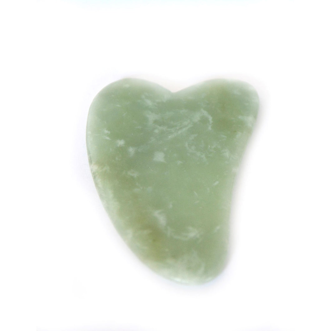 Gua Sha Massage Tool - Serpentine (New Jade)